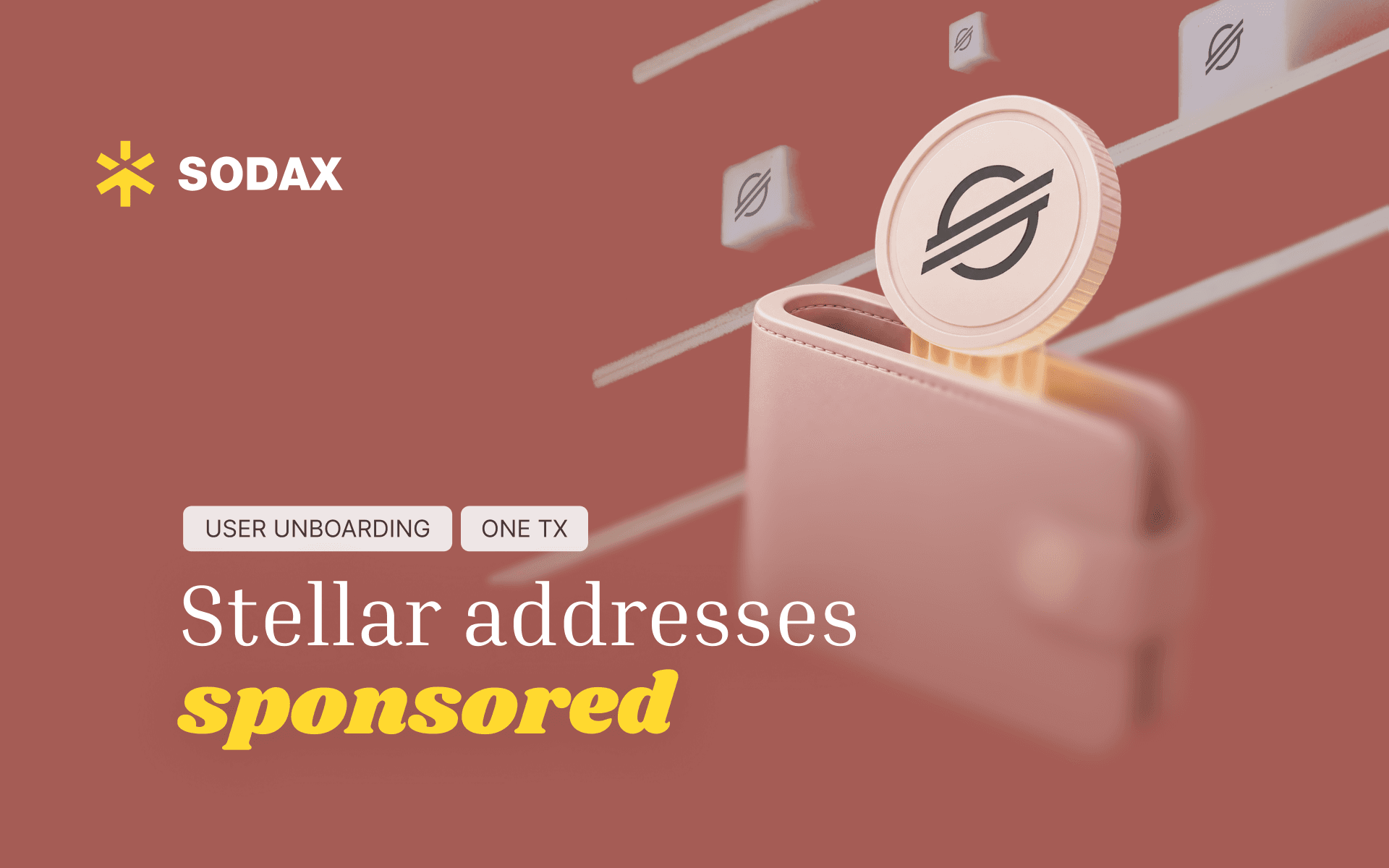 SODAX Ships Sponsored Account Activation for Stellar Wallets