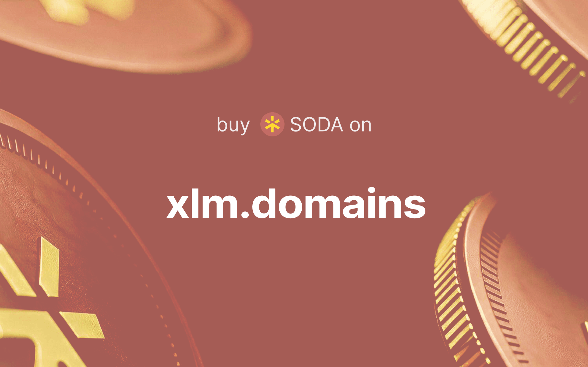SODA Now Trading on XLM Domains